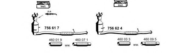 ERNST 031176 Exhaust System